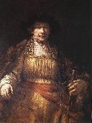 REMBRANDT Harmenszoon van Rijn Self-portrait saq oil painting reproduction